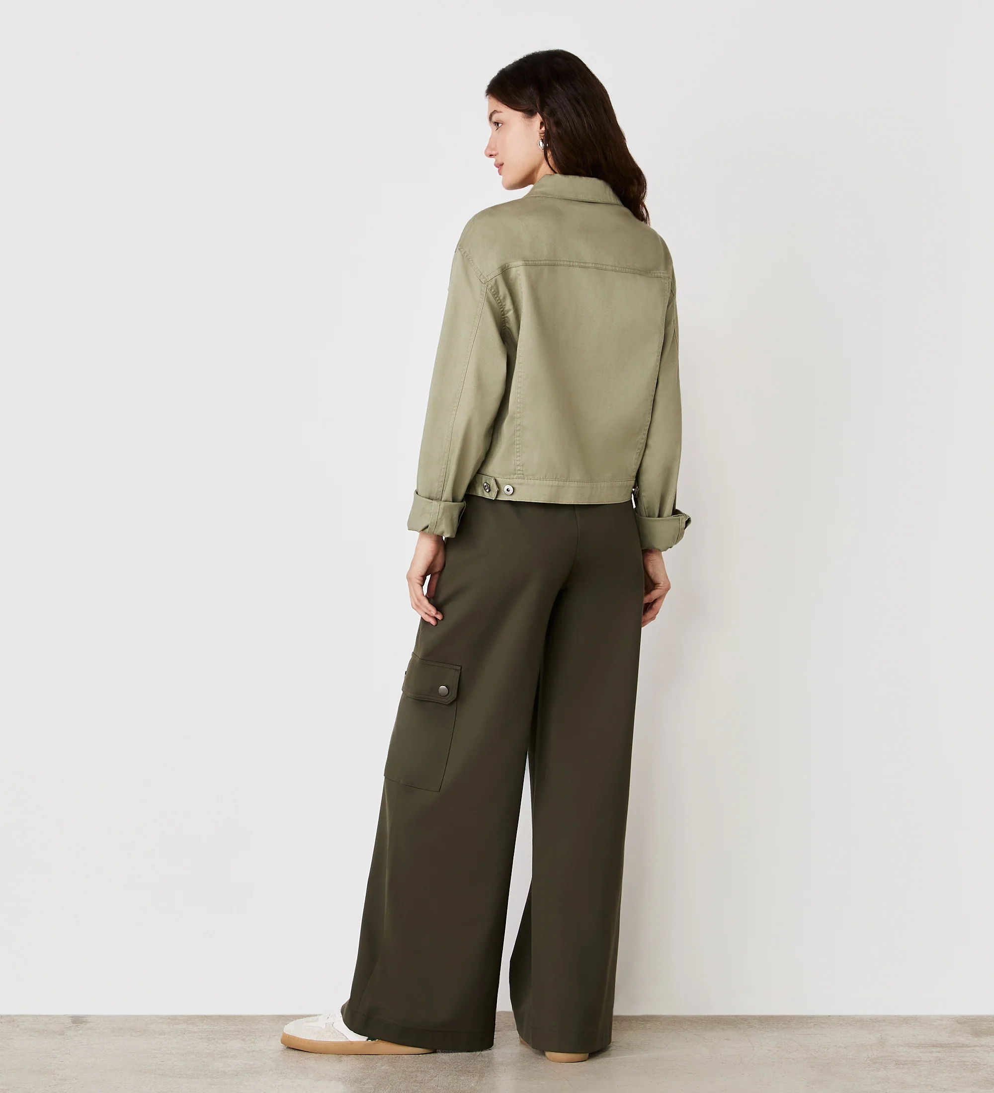 Isobel Sage Denim Jacket - Image 5