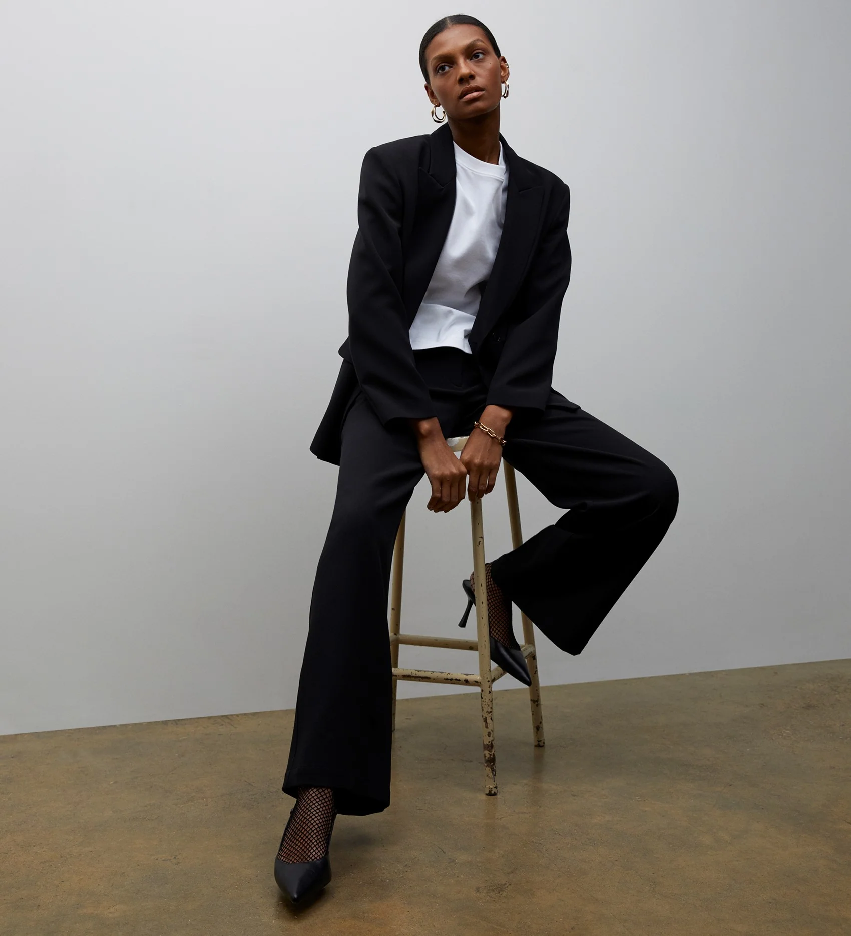 Kaiya Black Jacket - Image 6