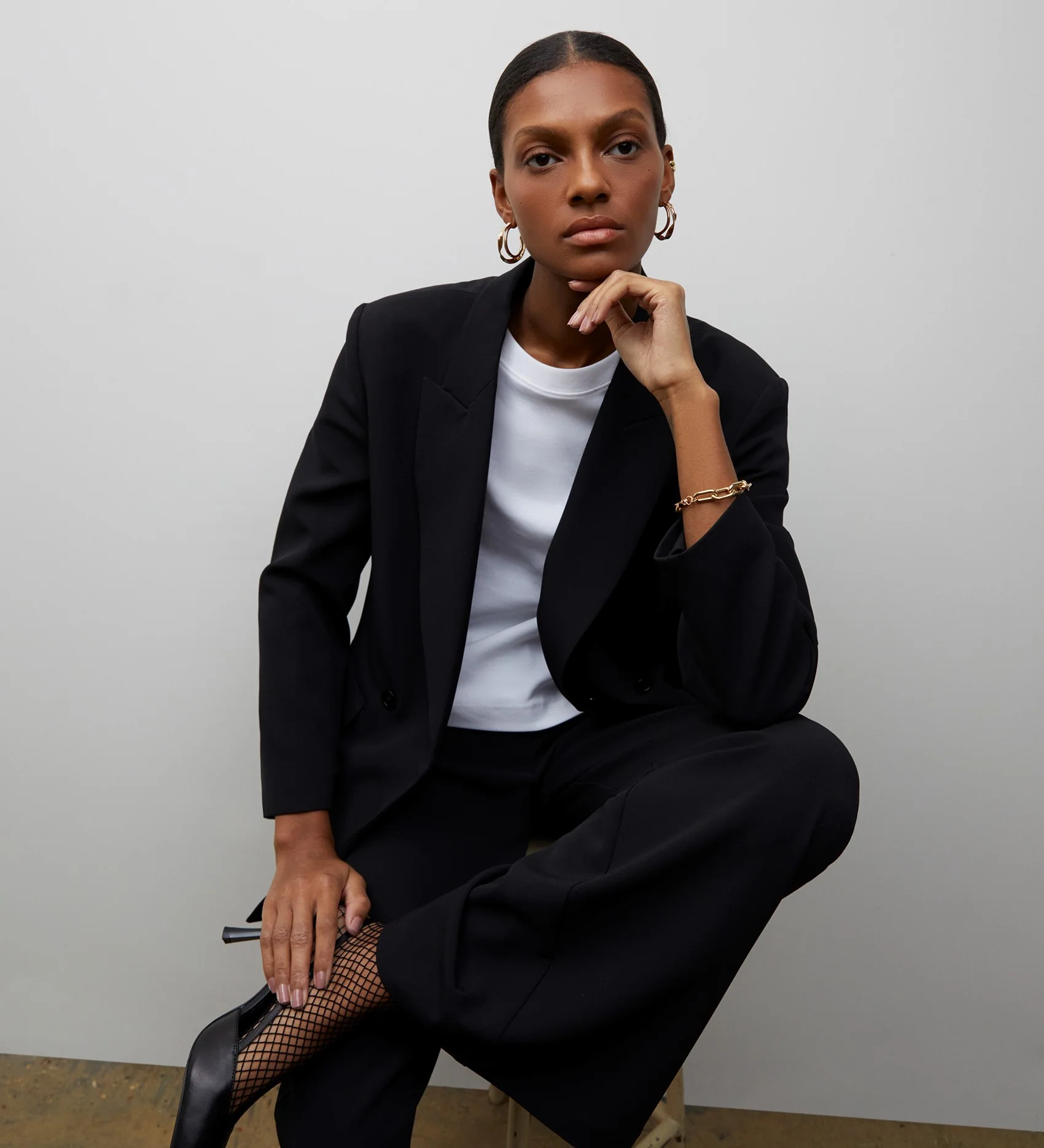 Kaiya Black Jacket - Image 7