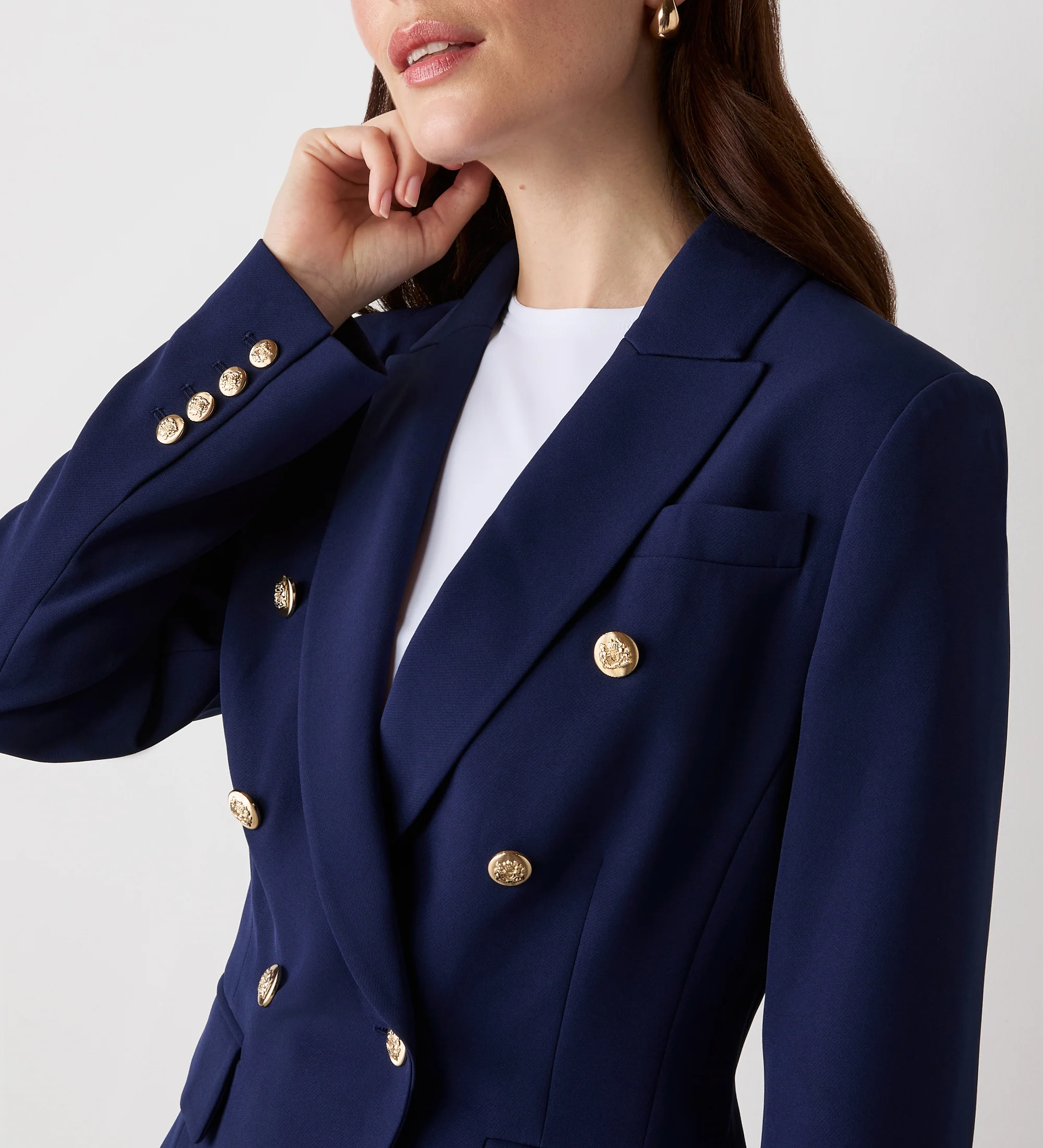 Lydia Navy Blazer - Image 3