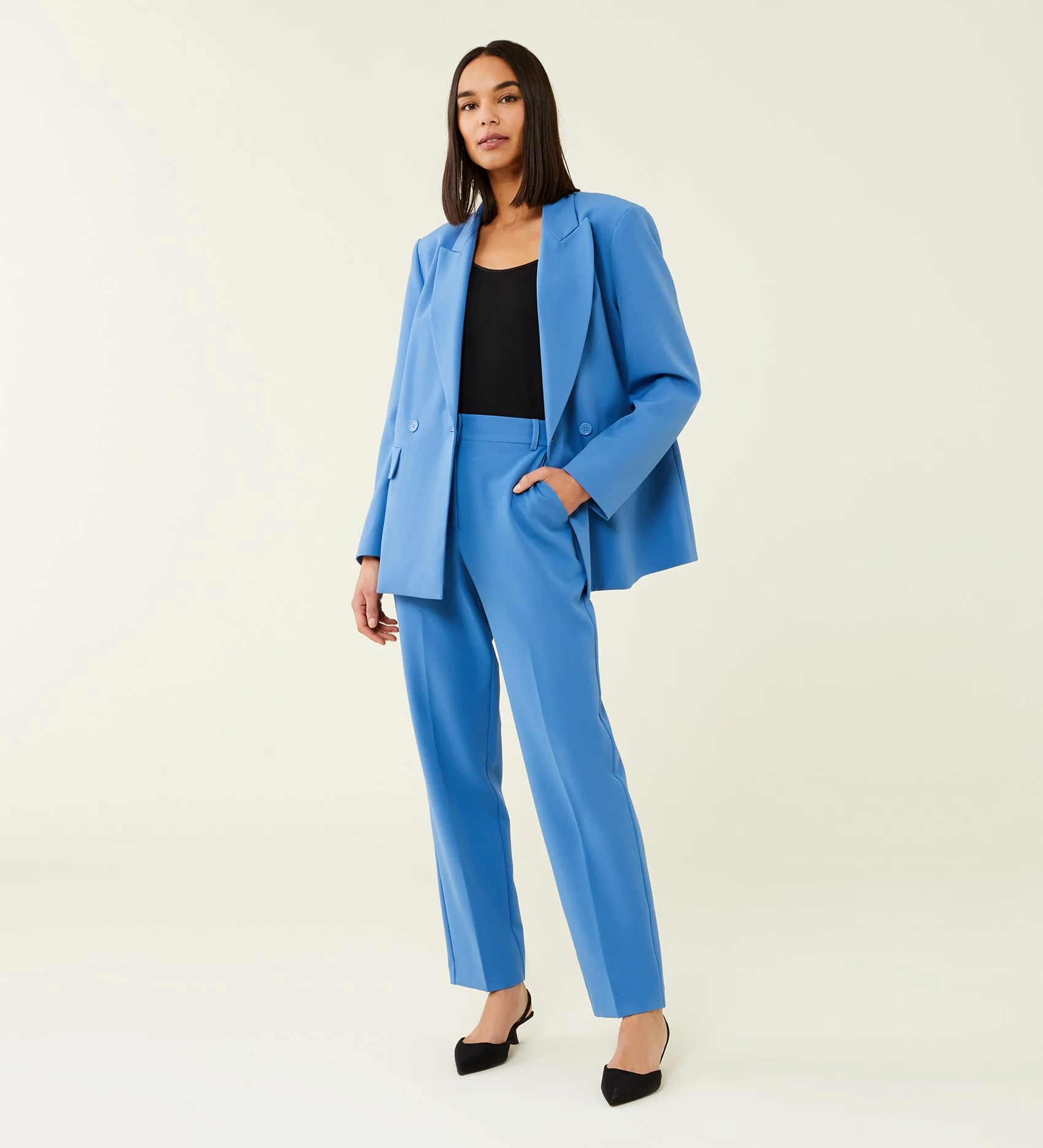 Maeve Cornflower Blue Blazer - Image 3